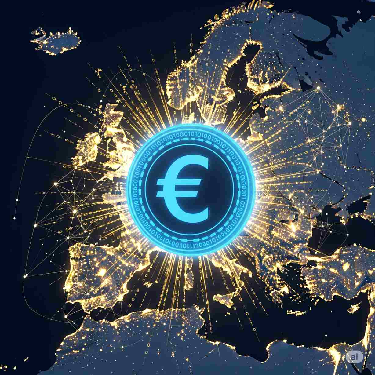 La Unión Europea acelera los planes para el euro digital, evaluando Ethereum  y Solana