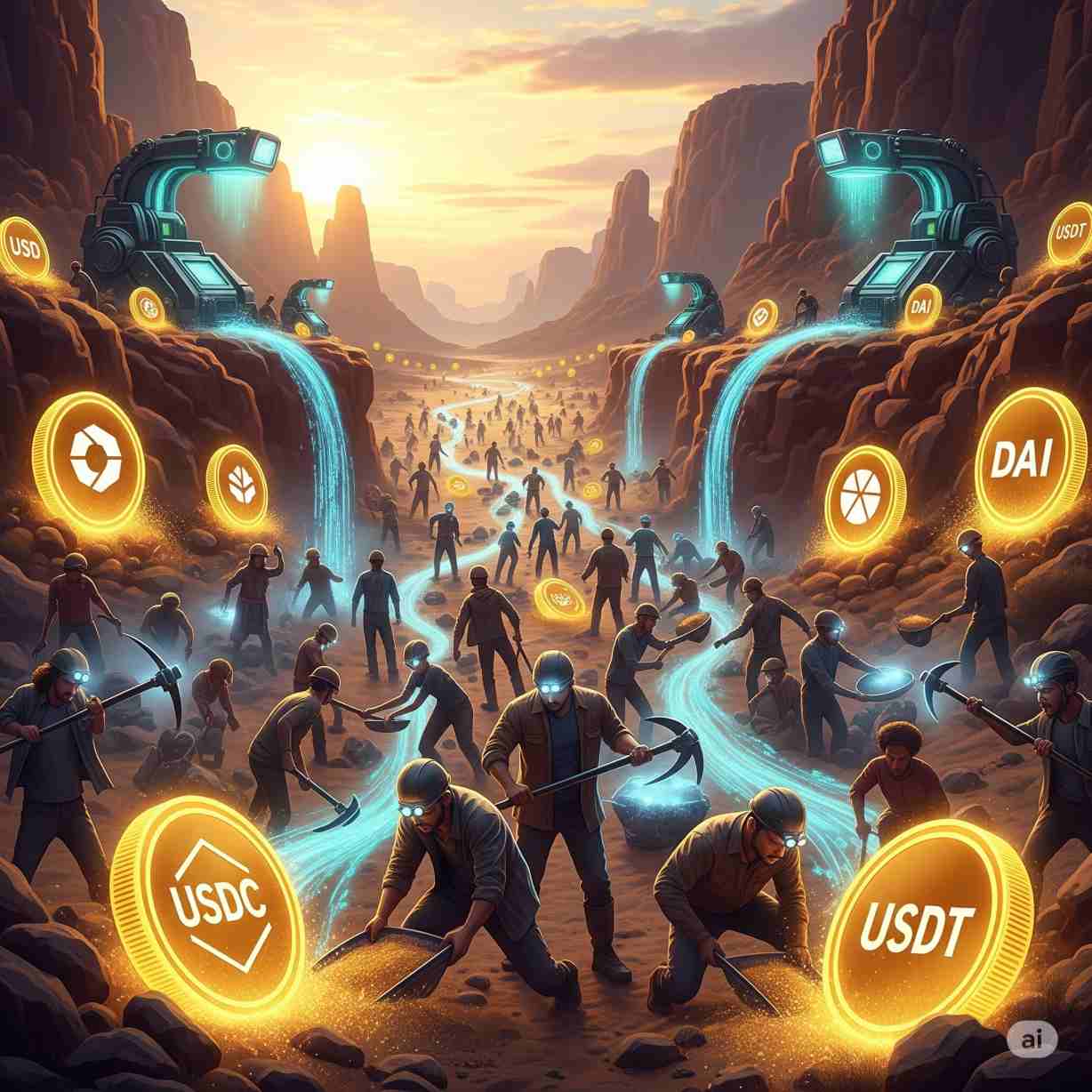 ¿Detuvo la emisión de stablecoins que el precio de Bitcoin cayera más?