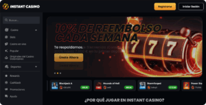 instant casino - casinos con bizum