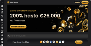 lucky block bizum casino