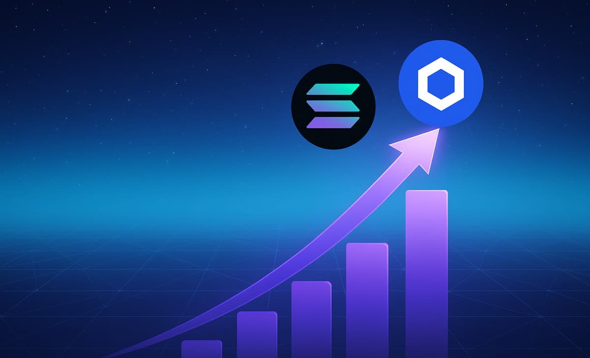 Solana y Chainlink lideran el repunte cripto: ¿se duplicarán los precios  este mes?