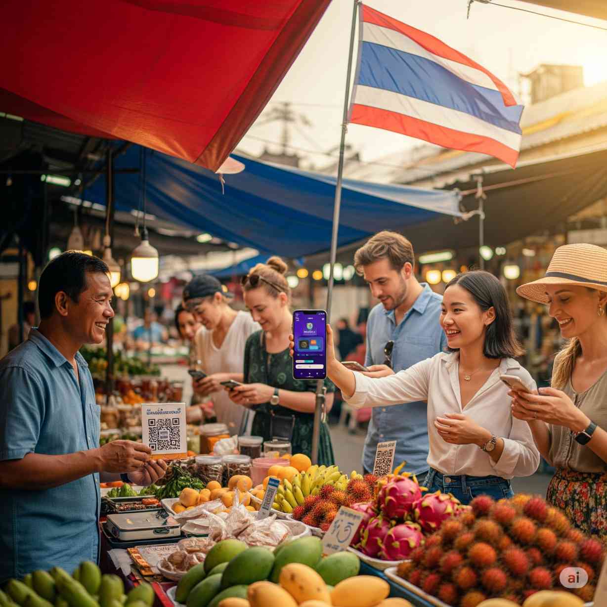 Los turistas en Tailandia podrán usar criptomonedas como efectivo gracias a  un programa piloto