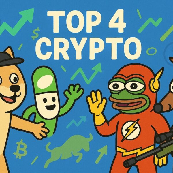 Las 4 mejores criptomonedas que pueden multiplicarse por 100 en agosto de 2025