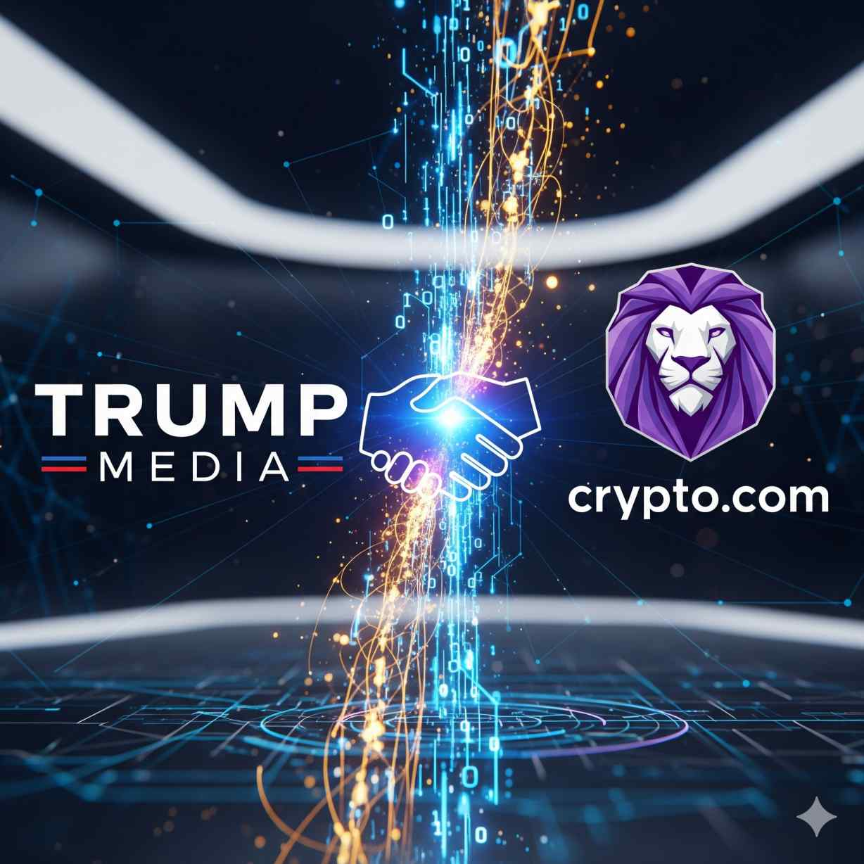 Trump Media sella una alianza estratégica con Crypto.com y crea una  tesorería en CRO valorada