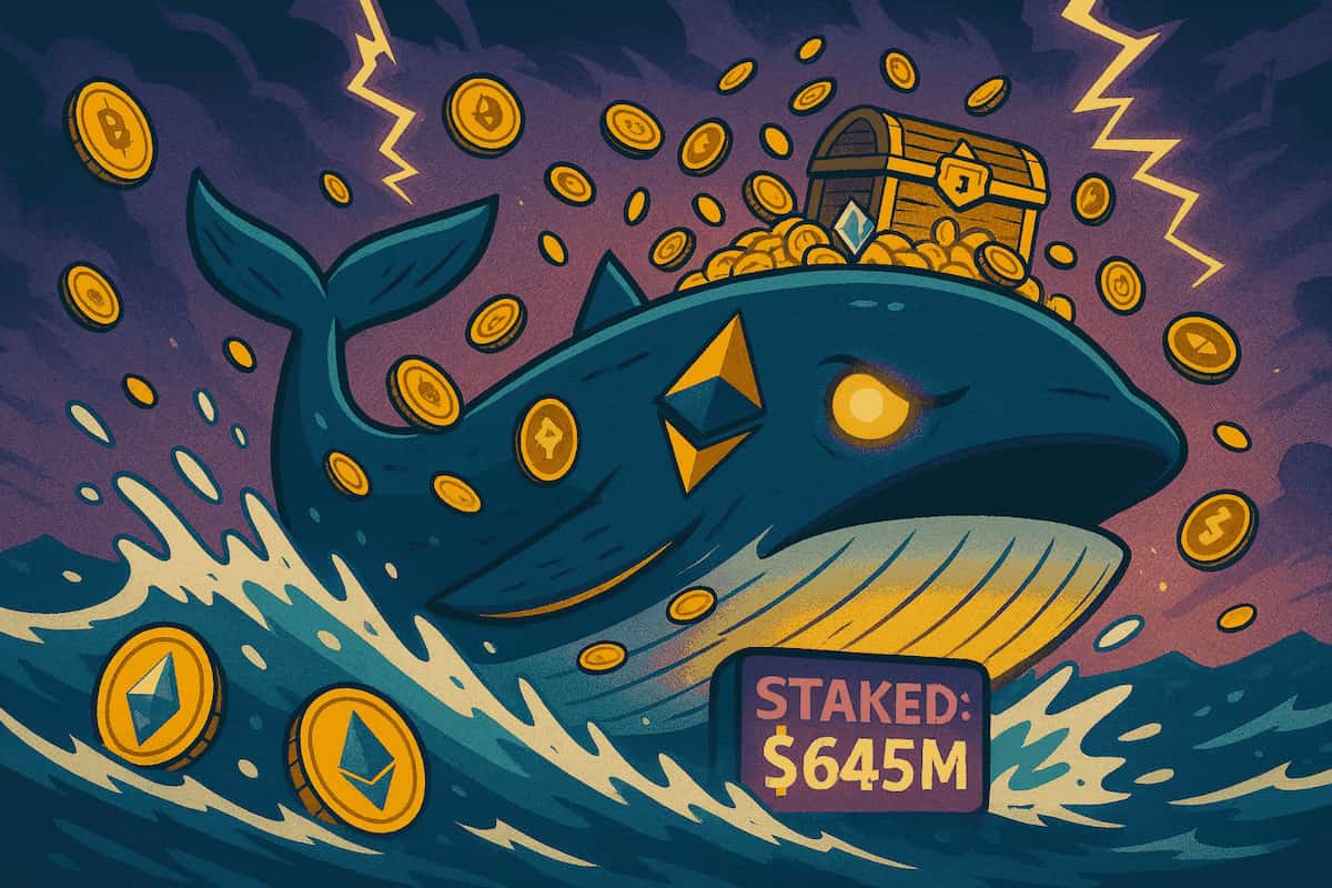 Ballena de la ICO de Ethereum deposita 645 millones de dólares tras un largo silencio