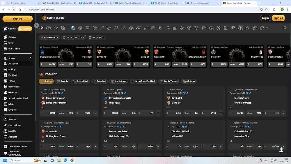 lucky block apuestas esports csgo