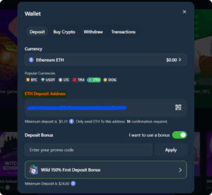 como funciona un crypto casino