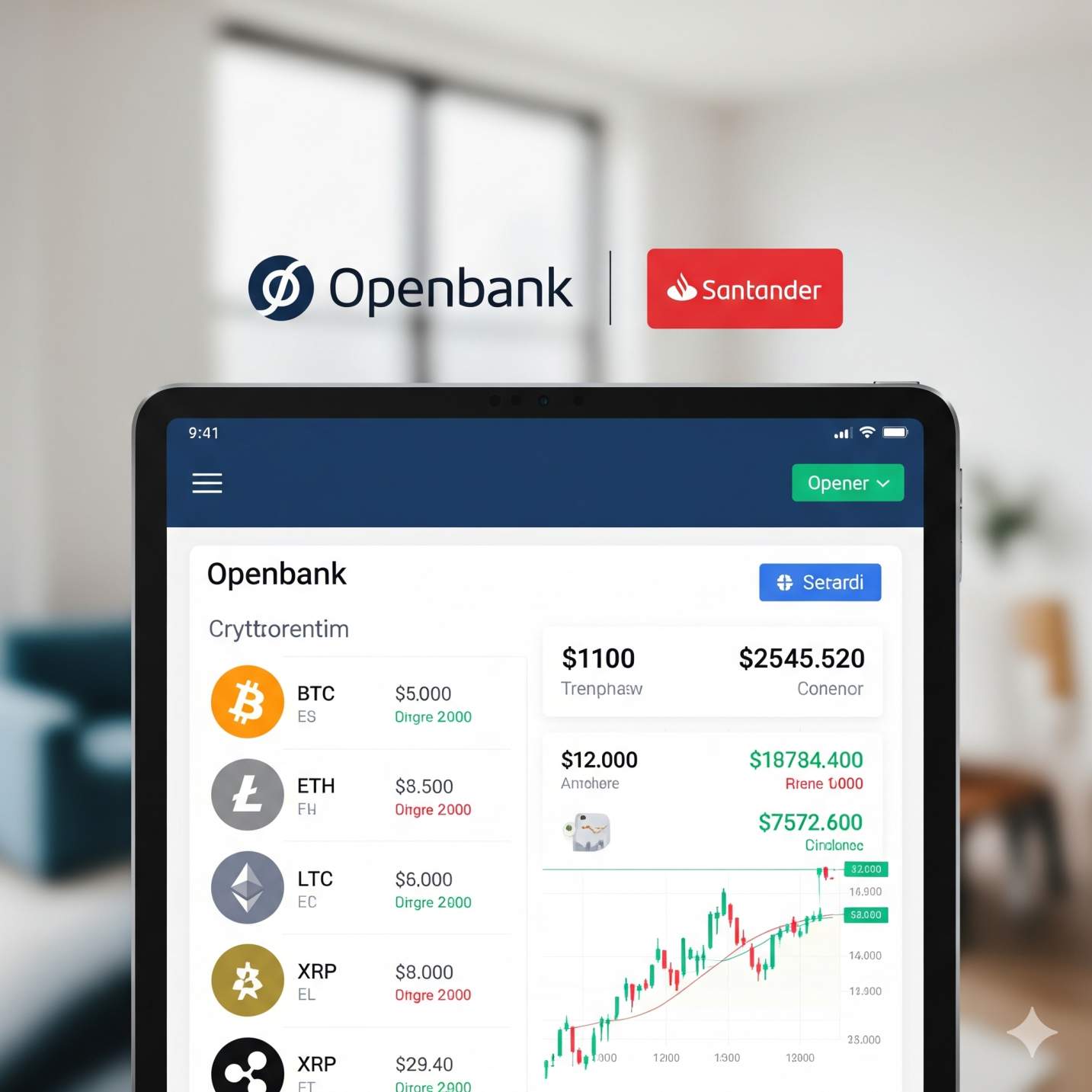Openbank, el banco digital de Santander, abre el trading de criptomonedas  para clientes minoristas