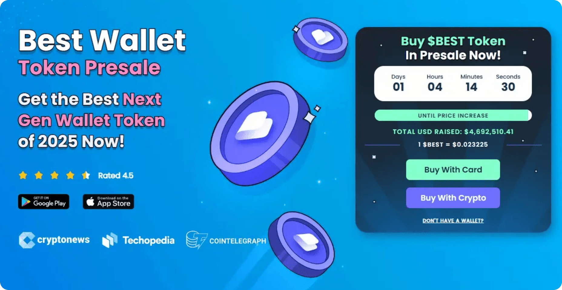 preventa best wallet token
