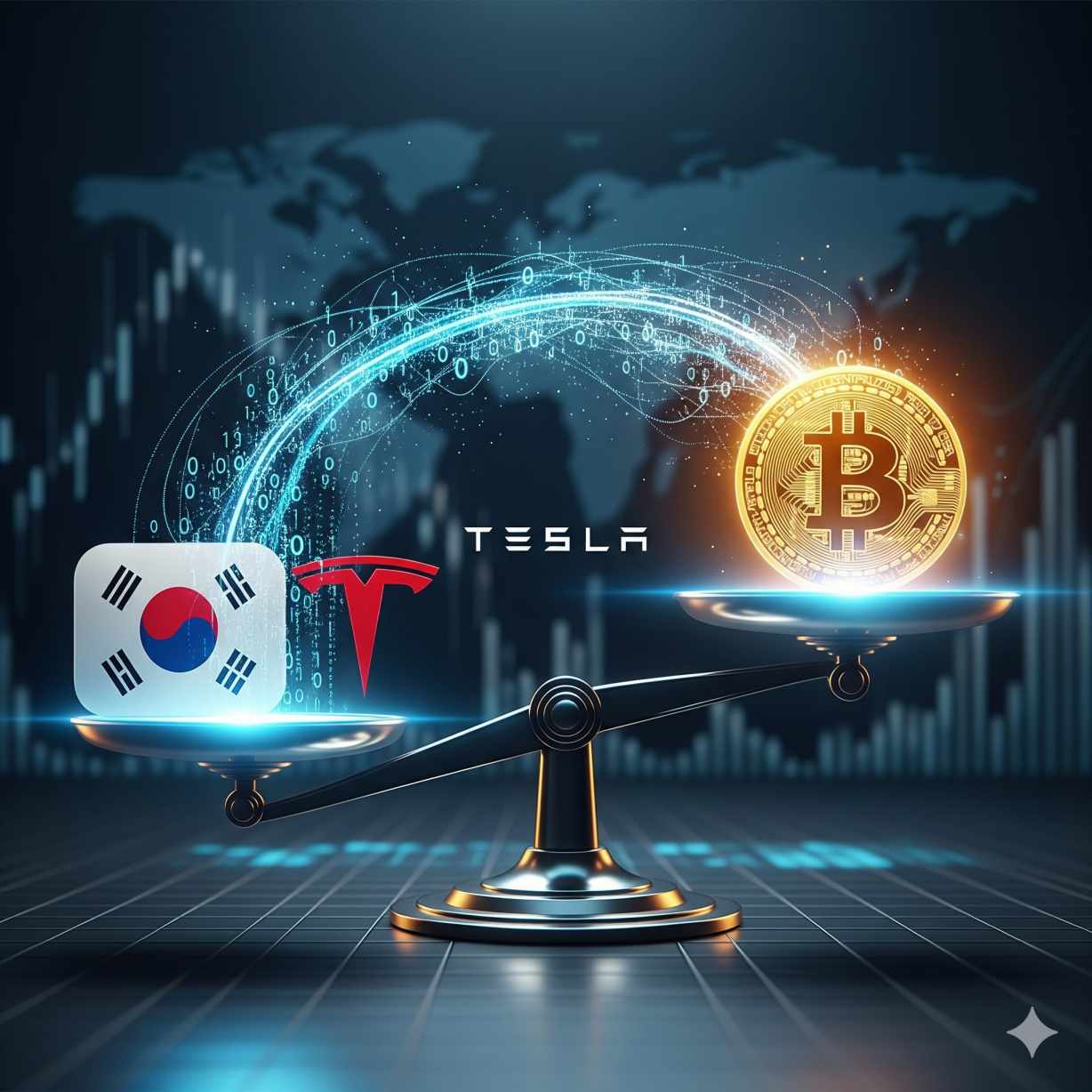 En Corea del Sur, muchos inversores venden sus acciones de Tesla para  comprar criptomonedas
