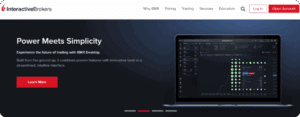 Interactive Brokers página principal