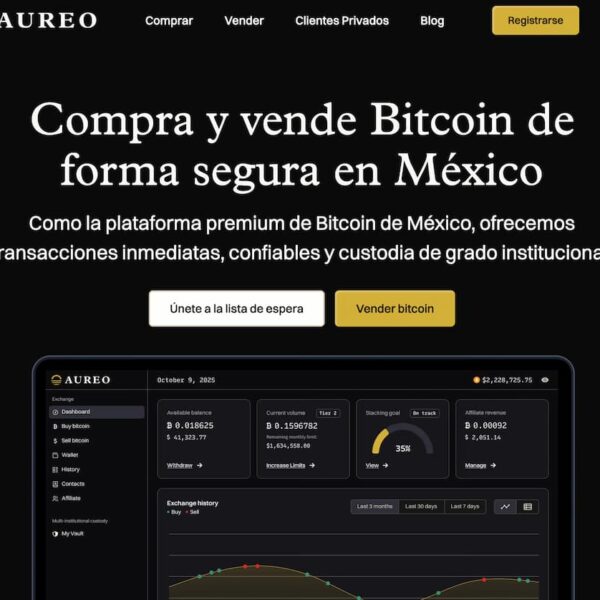 Aureo irrumpe en México con “Direct to Wallet” en un mercado cripto que ya supera los 60 millones de usuarios en Latinoamérica