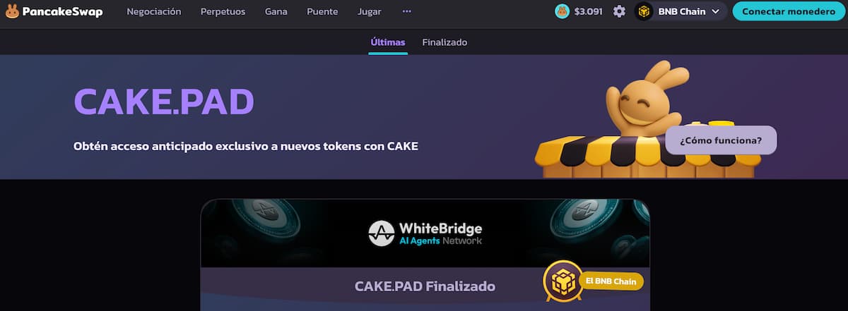 comprar cake en pancakeswap