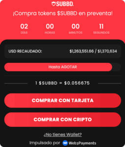 preventa de criptomonedas subbd