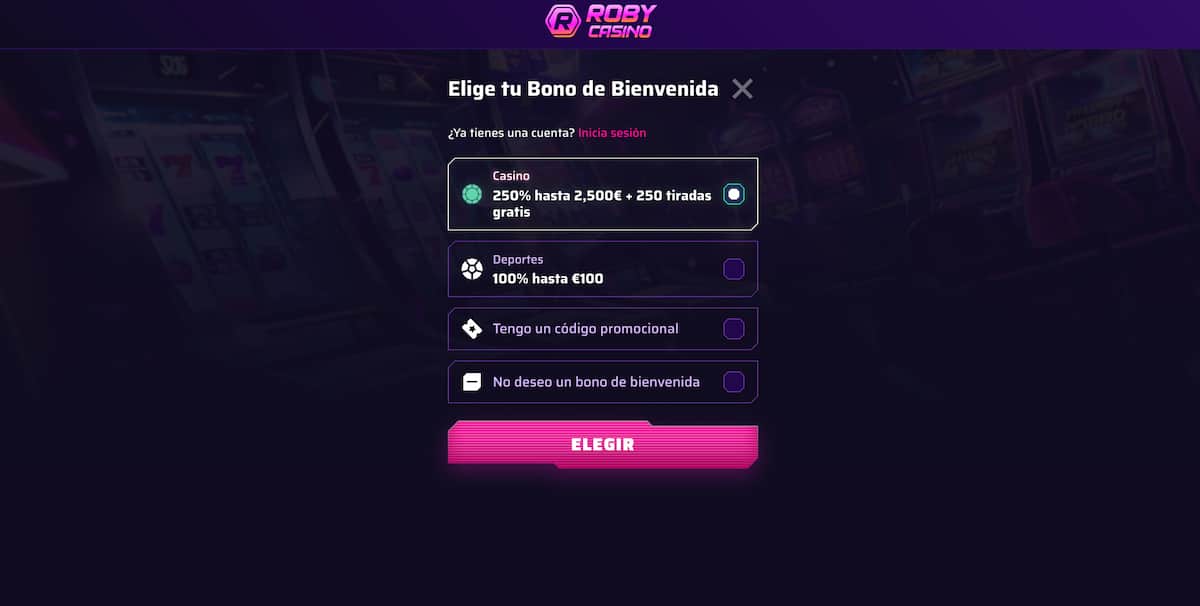mejores casinos en línea roby casino