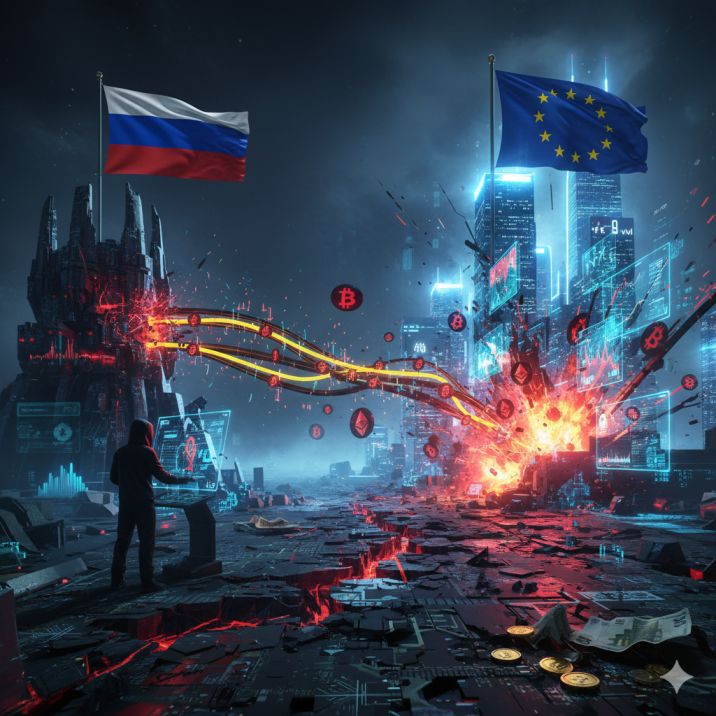 Rusia usa criptomonedas para financiar sabotajes en Europa, según Polonia, y lidera el volumen de transacciones cripto en el continente