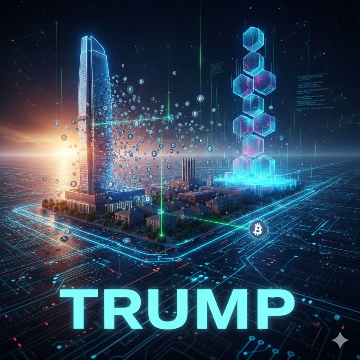 La familia Trump llevará su portafolio inmobiliario a la blockchain de la mano del cofundador de WLFI