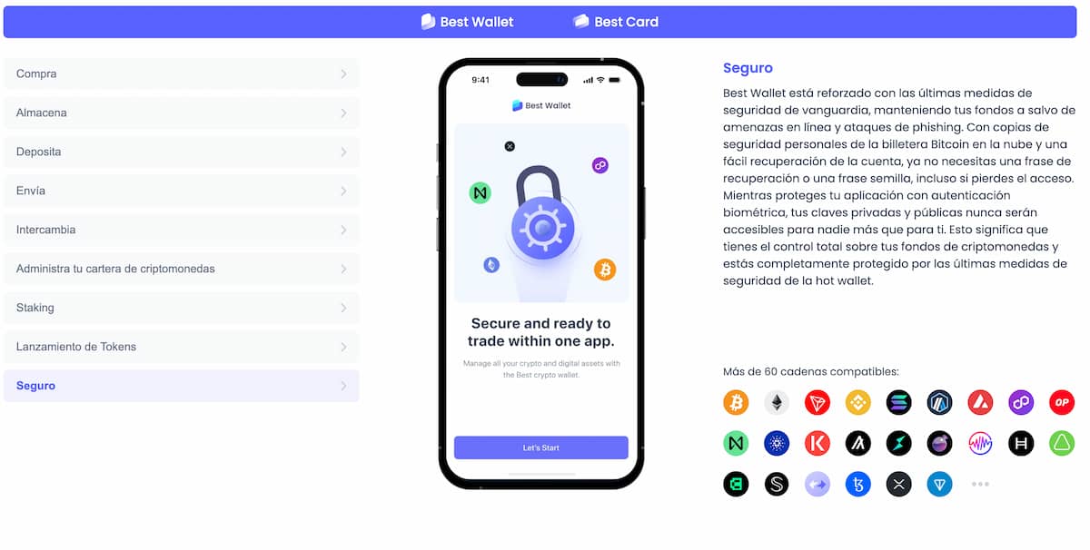 seguridad de best wallet