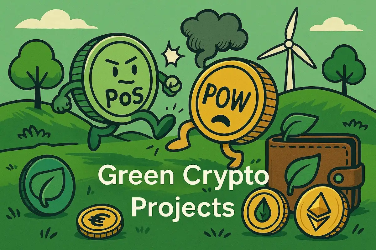 Criptomonedas ecológicas: proyectos verdes para invertir en 2026