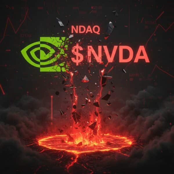 Coinbase y Microstrategy se desploman tras la caída de Nasdaq, SP 500 y Nvidia