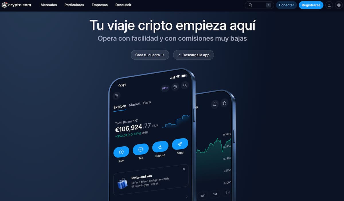Crypto.com: opiniones y reseña completa 2026