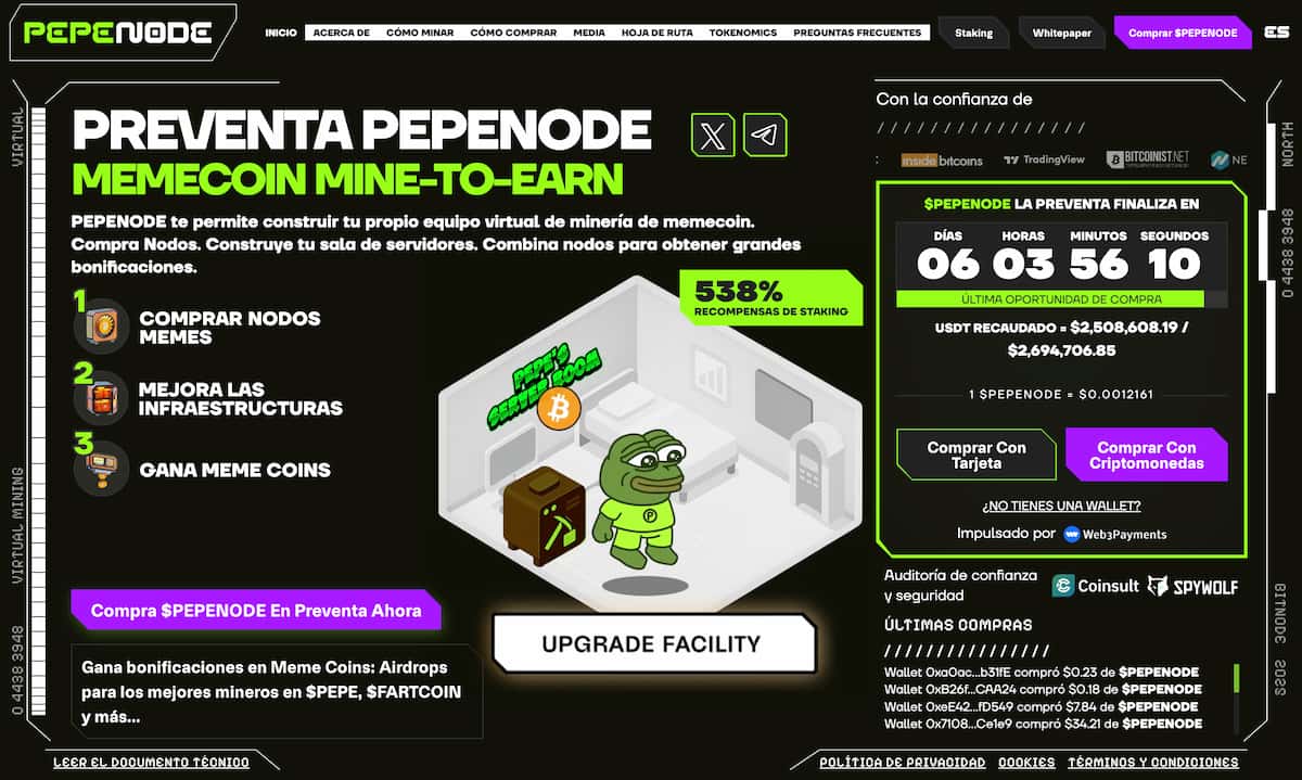 Cómo comprar PepeNode (PEPENODE) – Guía para principiantes