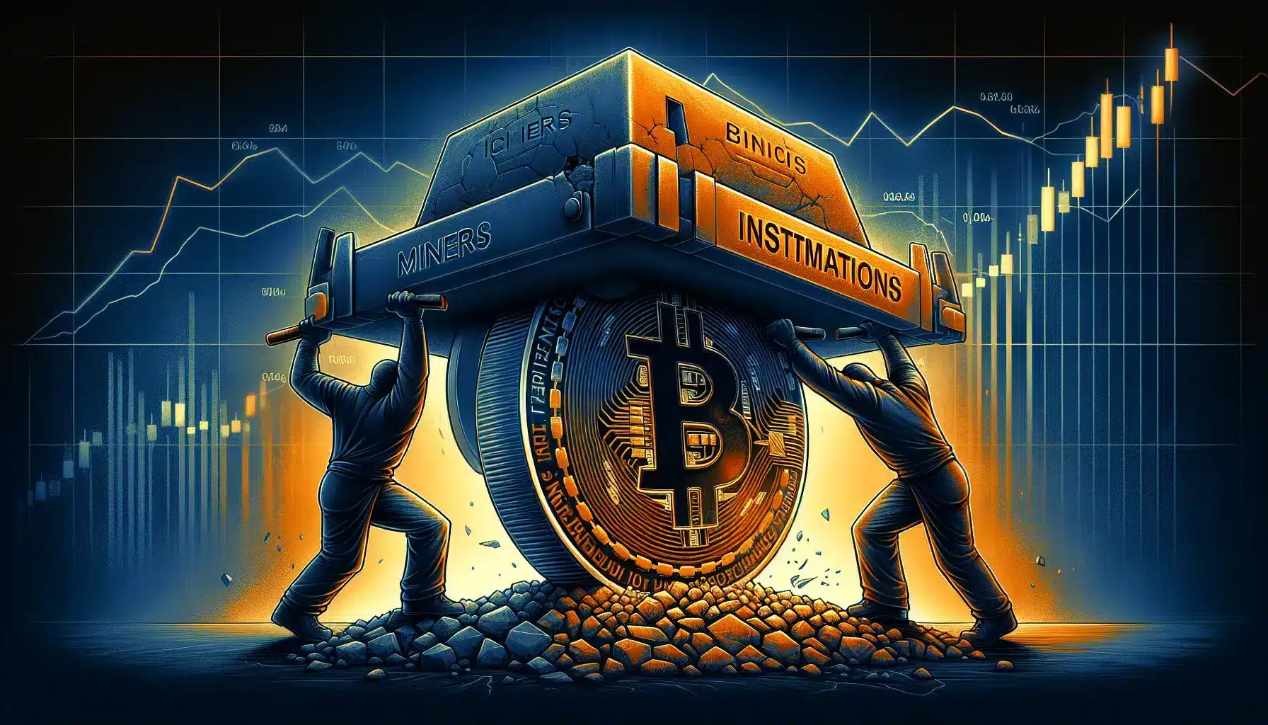 Caída de Bitcoin por debajo de los 63.000 USD