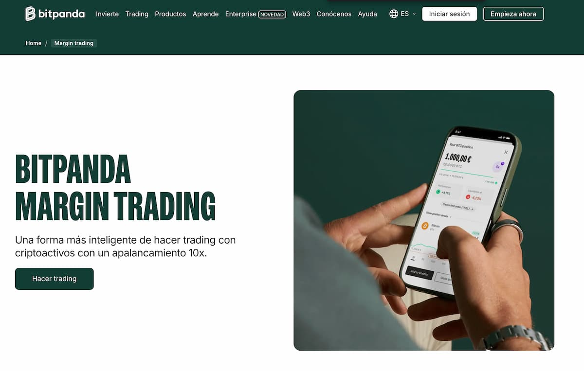 margen trading bitpanda