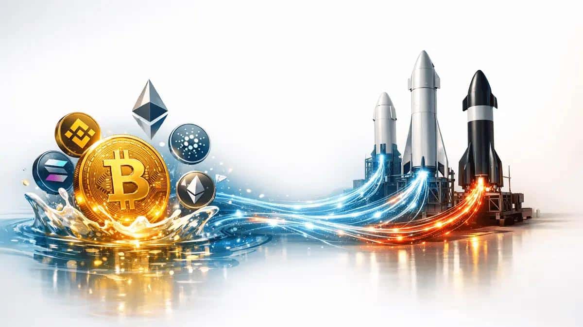 IPO de SpaceX: ¿Drenará la liquidez de Bitcoin y el mercado cripto?