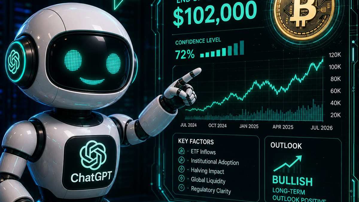 Predicción de Bitcoin por ChatGPT: ¿Alcanzará BTC los $102,000?