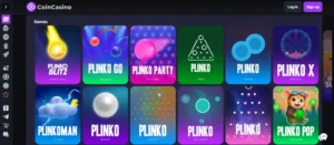 coincasino plinko kasinot