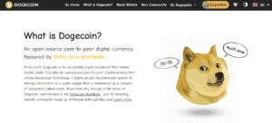 dogecoin kotisivu