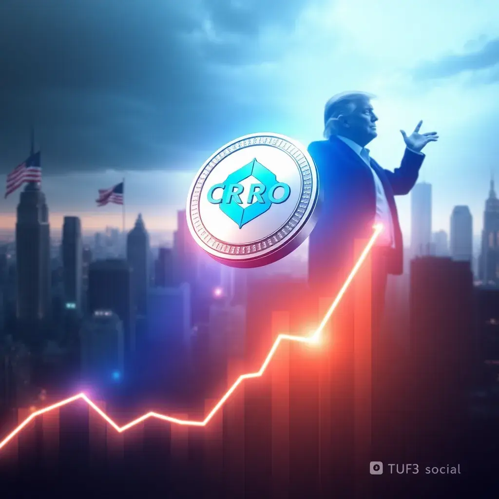Cronos (CRO) Kurssiennuste 2025  – Trump Media osti 1 mrd $ CRO:ta, hinta raketoi