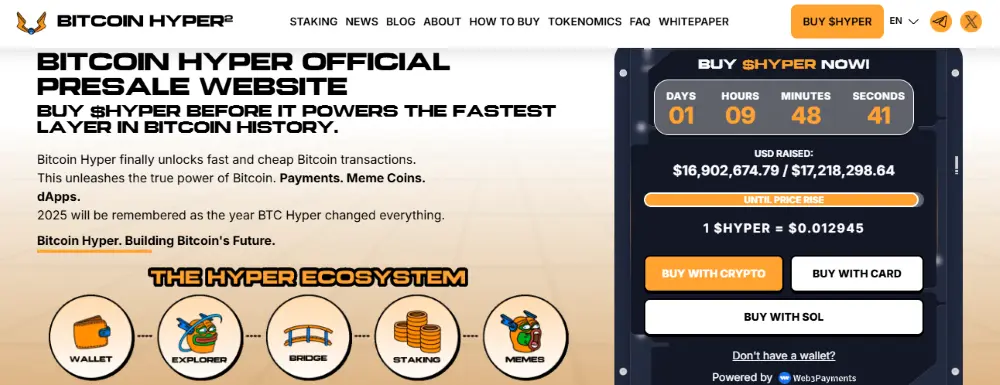 bitcoin hyper token nousussa