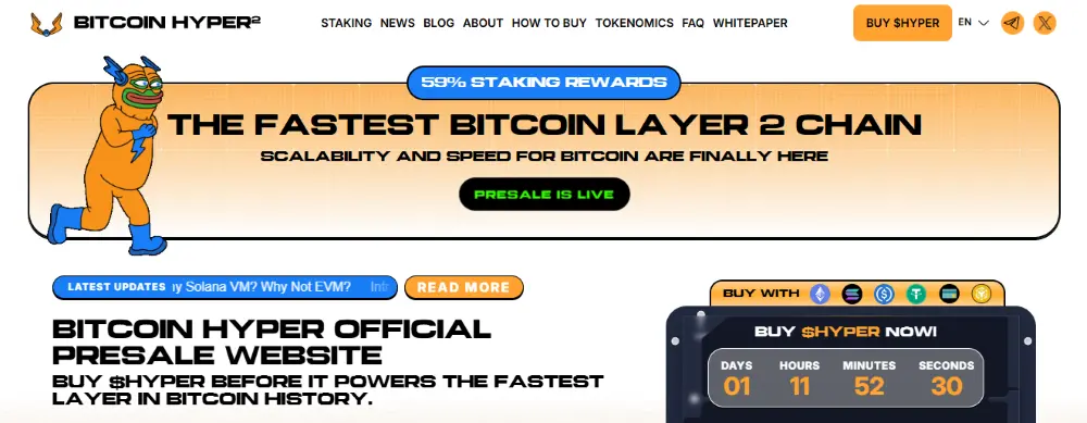 bitcoin hyper token etusivu