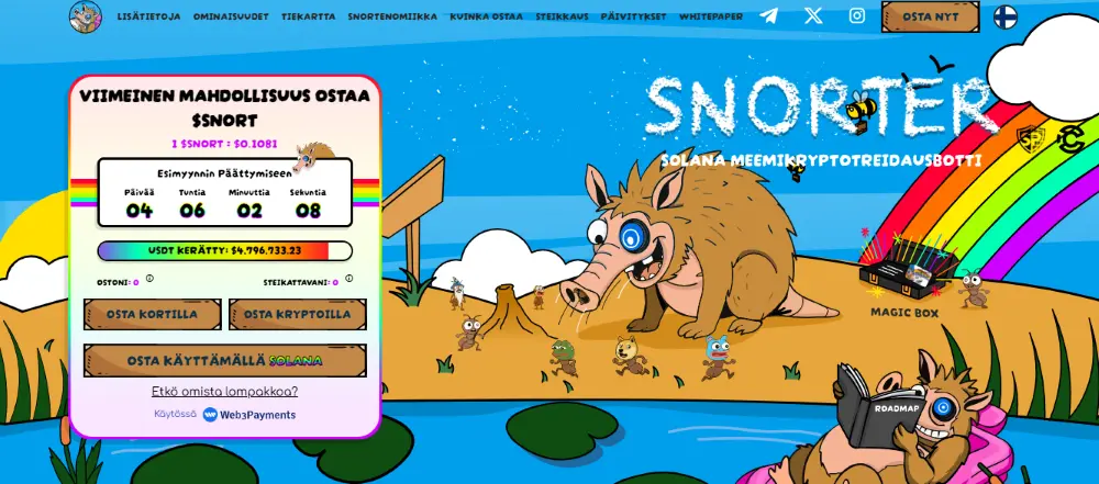 snorter bot presale