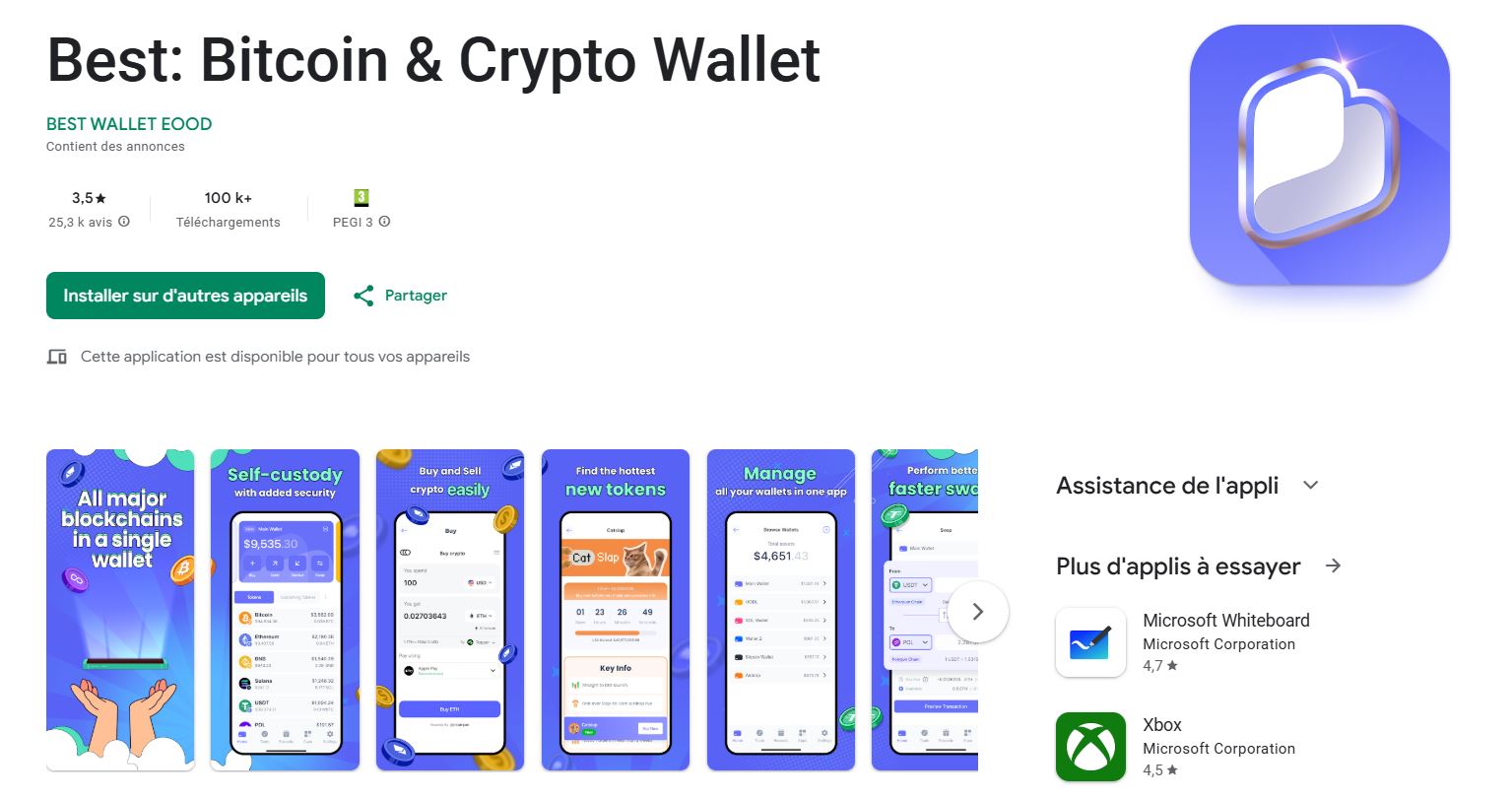 téléchargement best wallet