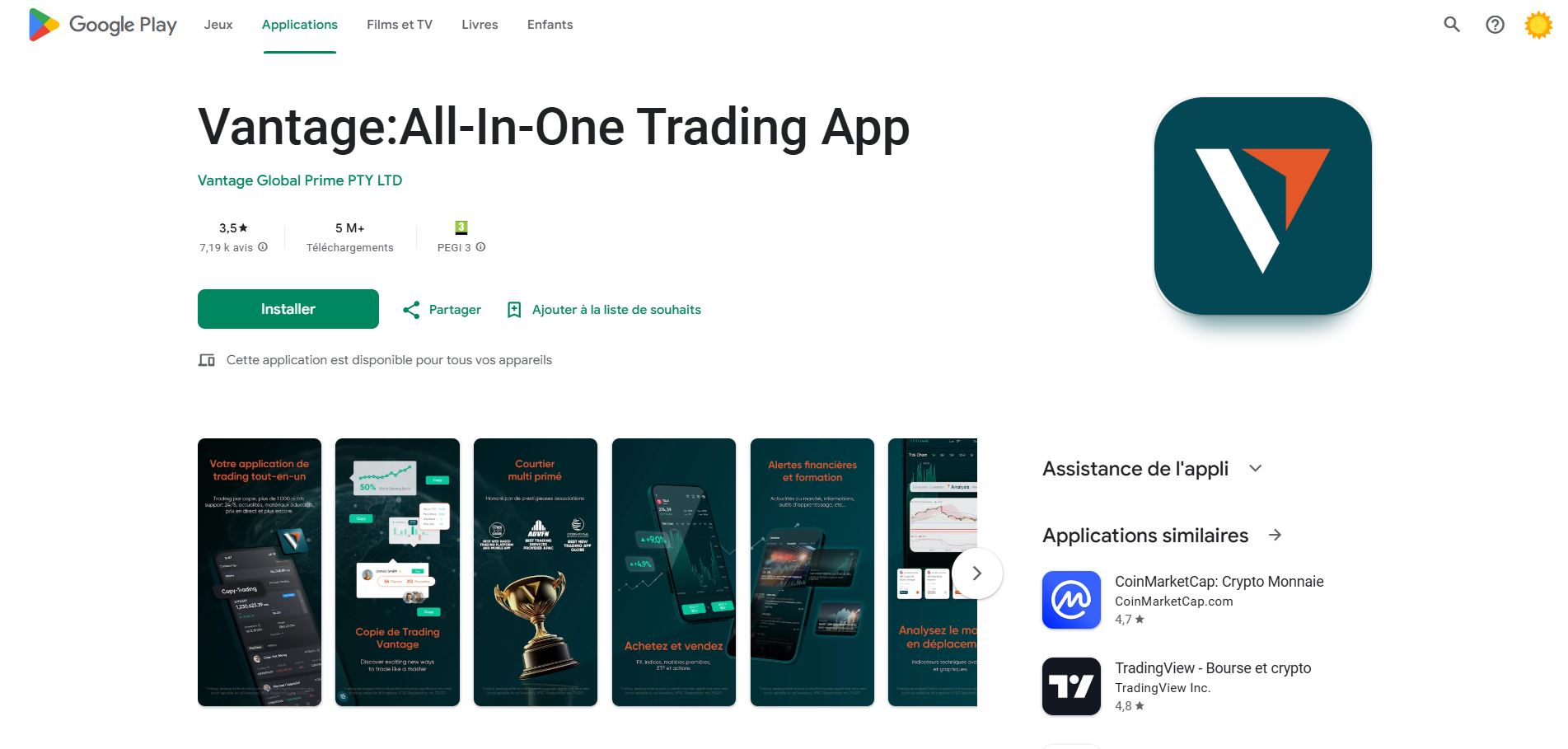 vantagefx google play