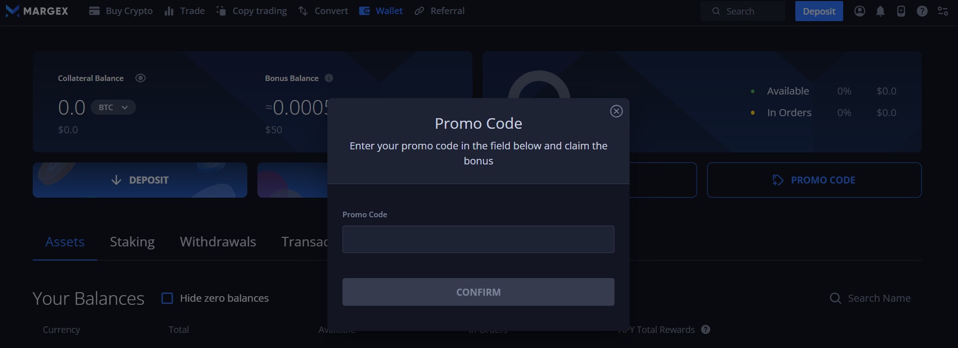 Margex - code promo