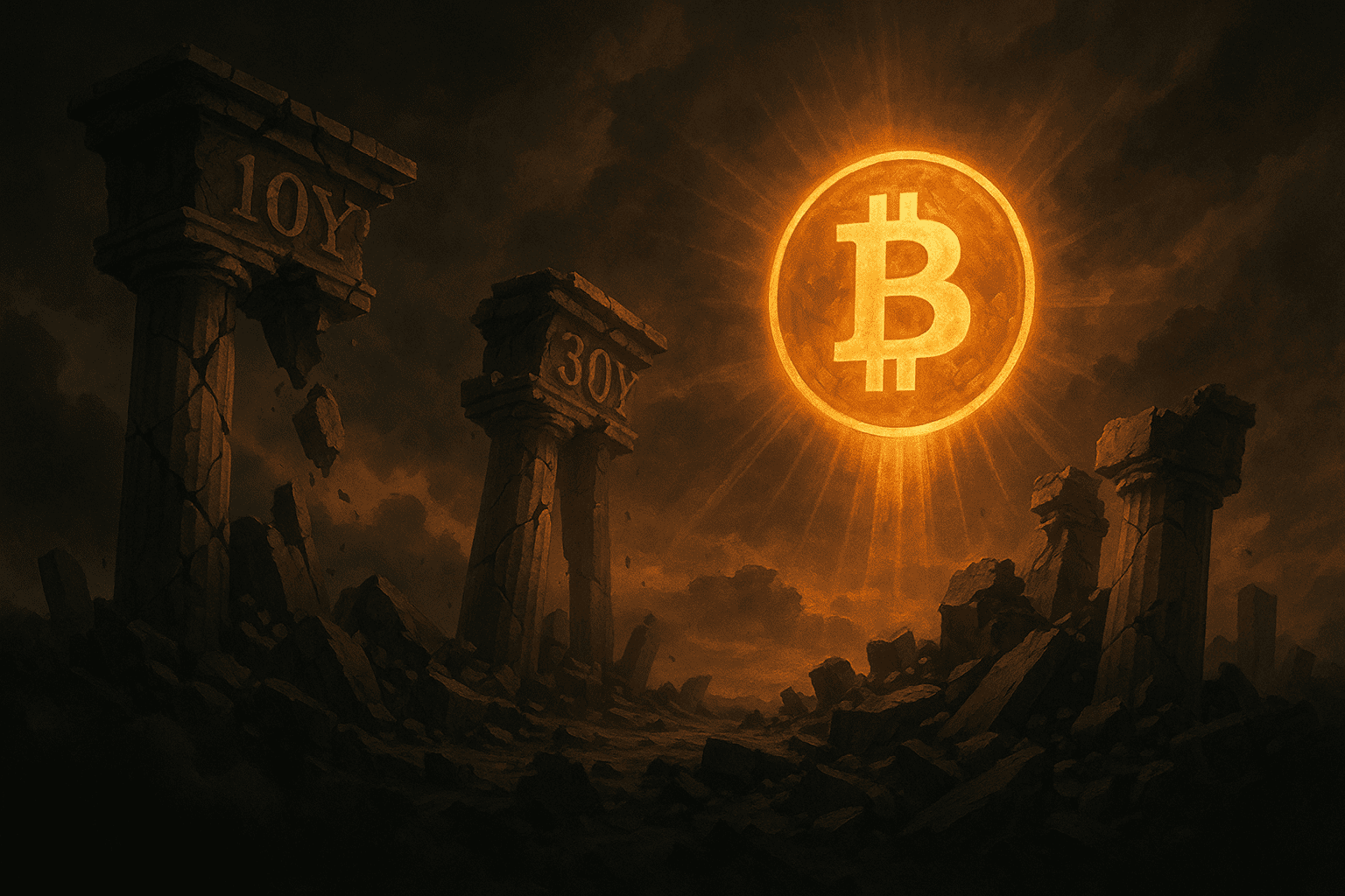 Le Bitcoin grand gagnant de la crise de la dette obligataire