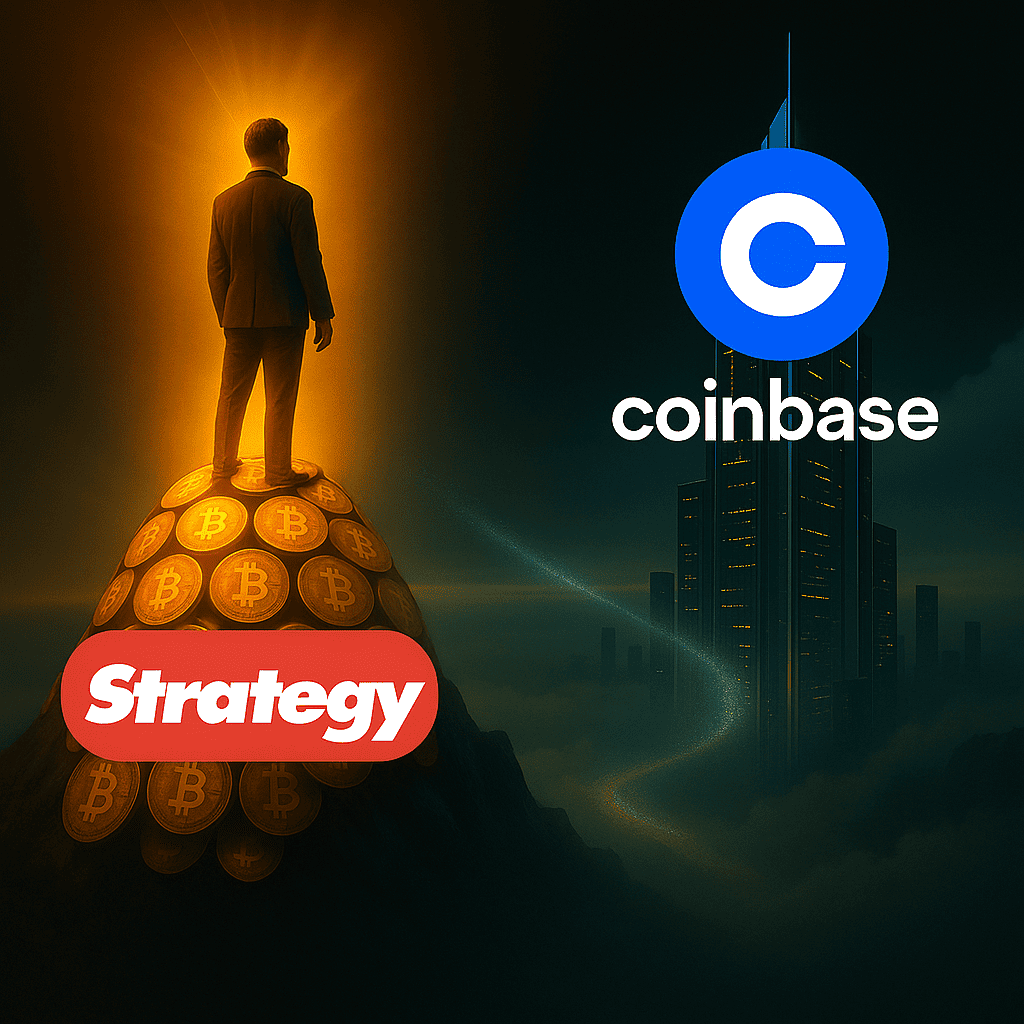 MSTR ou Coinbase : quel choix pour investir en crypto en 2026?