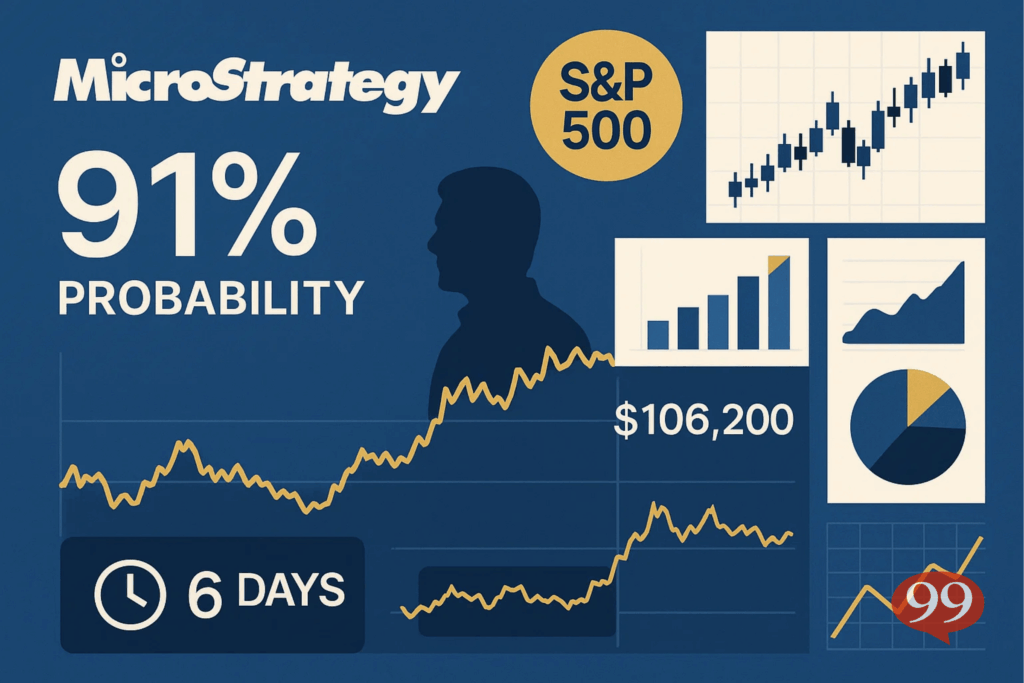 Saylor aux portes du S&P 500 : Bitcoin doit tenir ses niveaux actuels