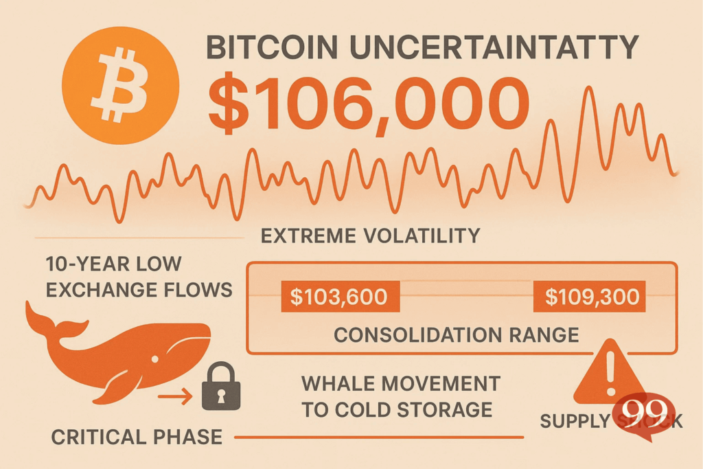 Bitcoin au bord d’une crise de liquidité, effondrement ou supply shock ?