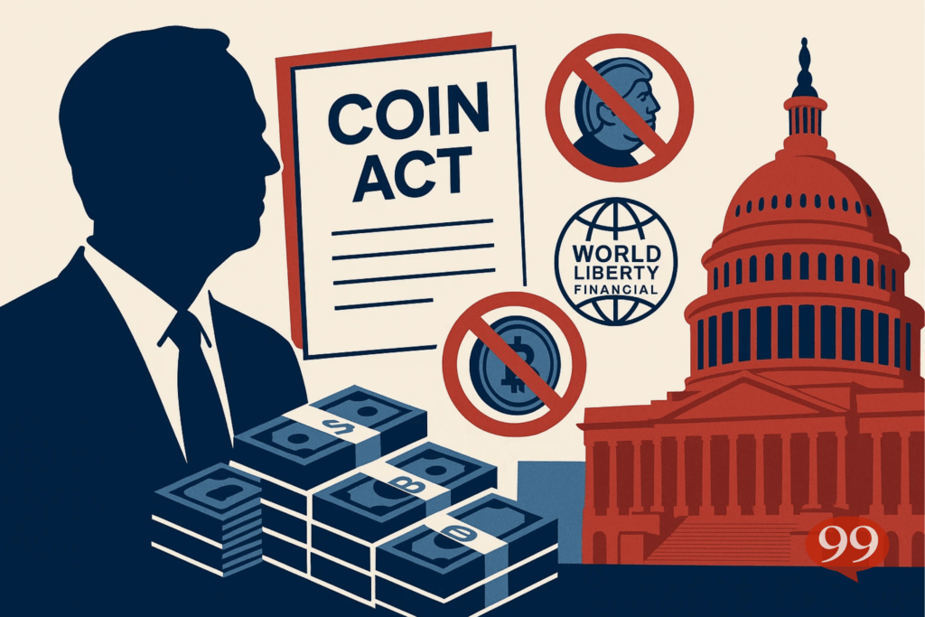 COIN ACT : La fin de l’empire crypto de TRUMP ?