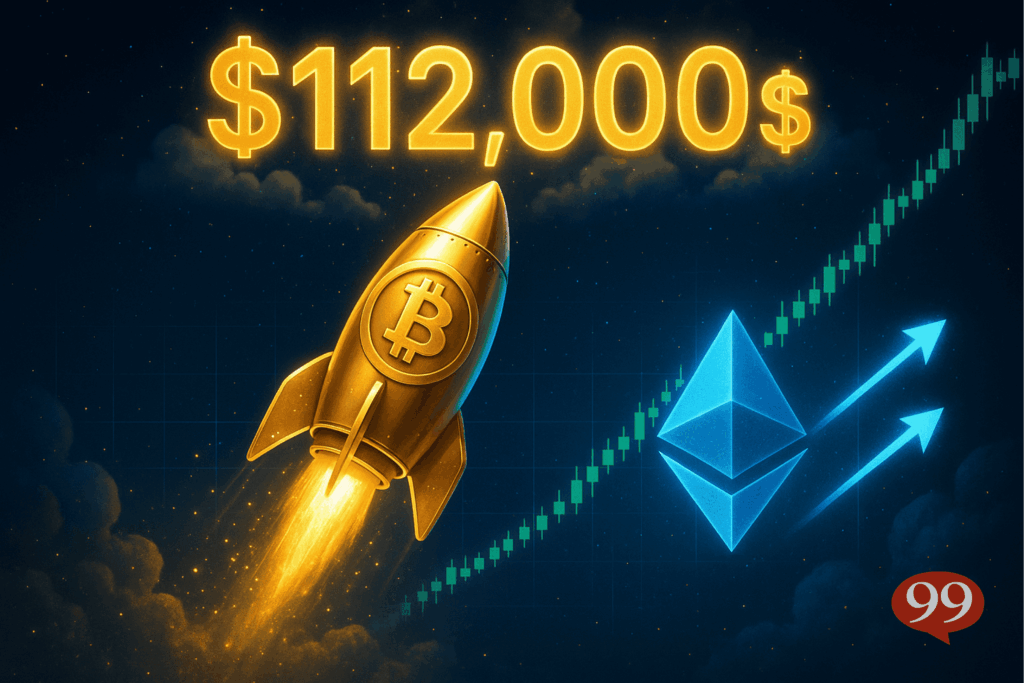 Bitcoin fonce vers 112 000 dollars, son ATH en ligne de mire