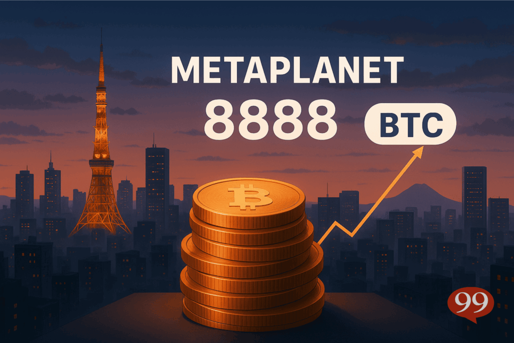 Achat massif de 1 008 BTC : Metaplanet accroît sa pression acheteuse sur le marché