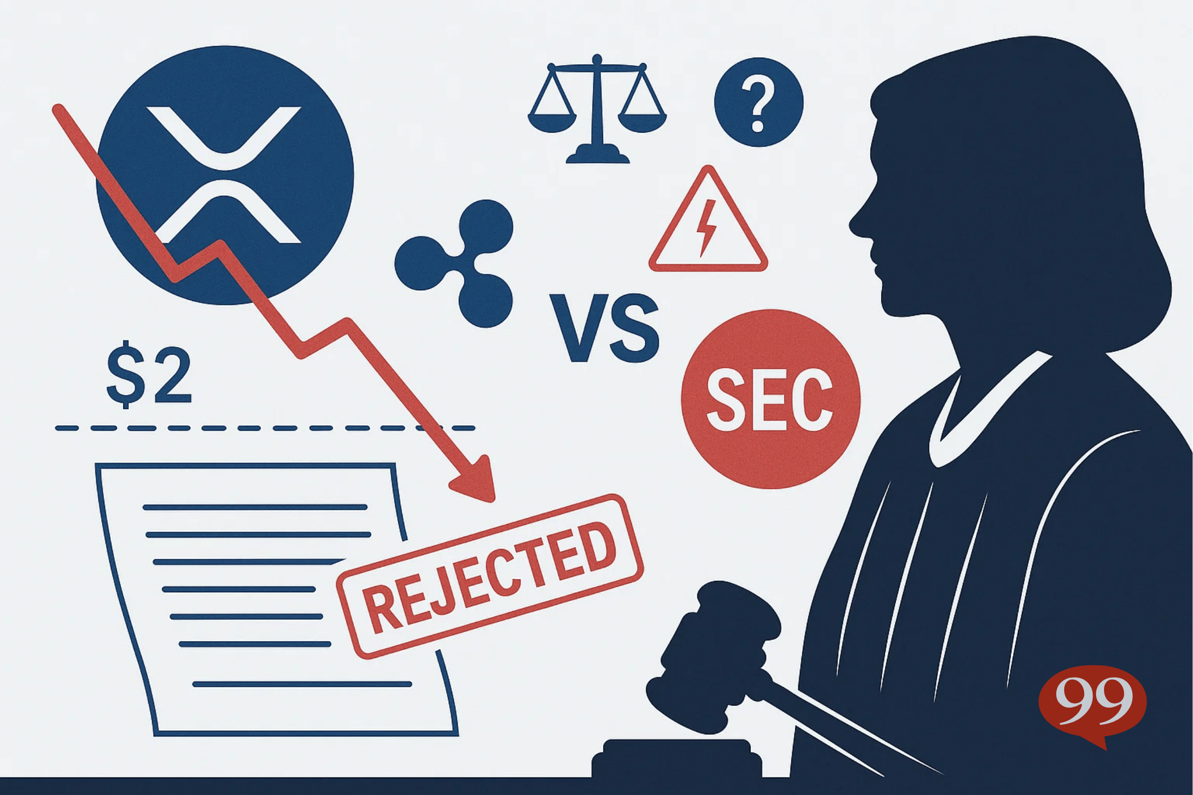 Rejet judiciaire, la fin du jeton XRP ?
