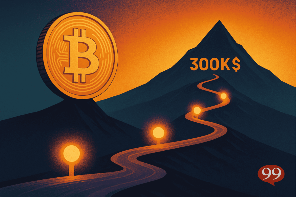 Bitcoin vers 300 000 $ en 2025 : quatre catalyseurs à surveiller