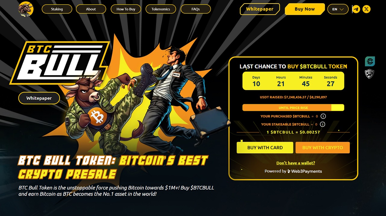 BTC Bull Token Crypto-monnaie Prometteuse