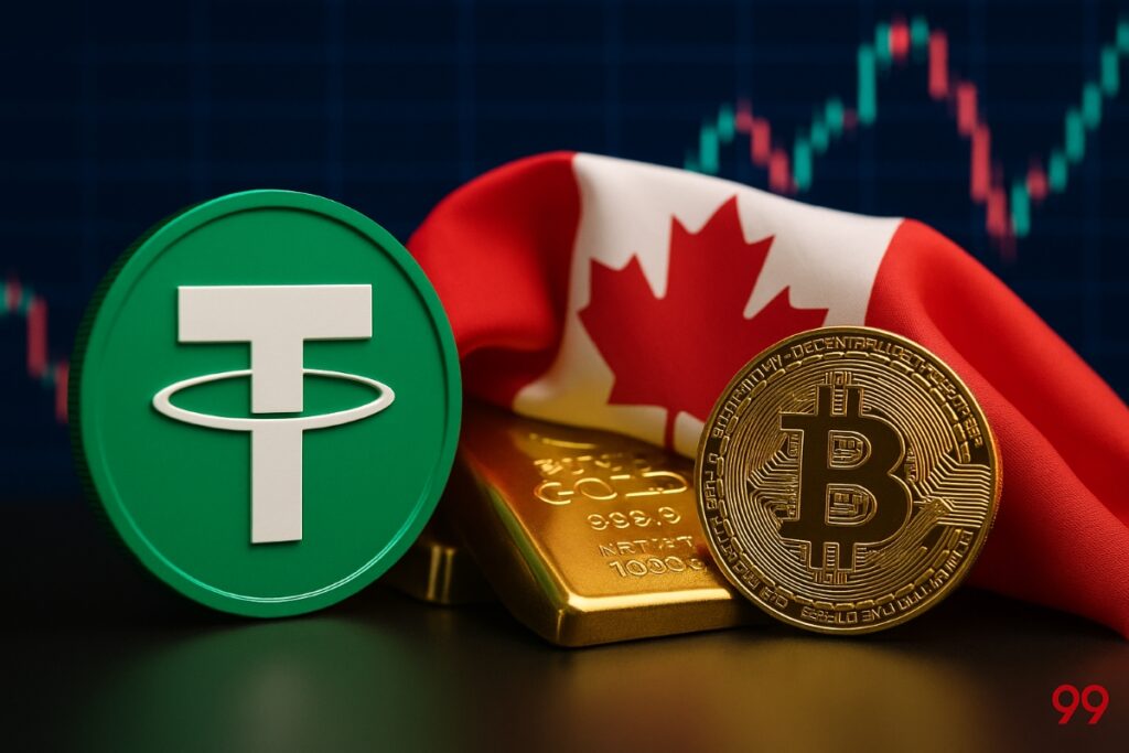 Tether, du Bitcoin à l’or canadien : la diversification audacieuse du stablecoin